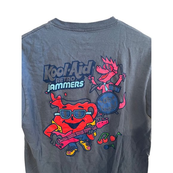 Kool-Aid Blue Short Sleeve Tshirt Women's Men's Size Medium Graphic Teee - Picture 1 of 5